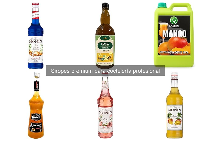 Errores al usar siropes en cócteles y cómo evitarlos