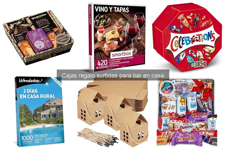 Errores comunes al comprar cajas regalo surtidas para bar en casa