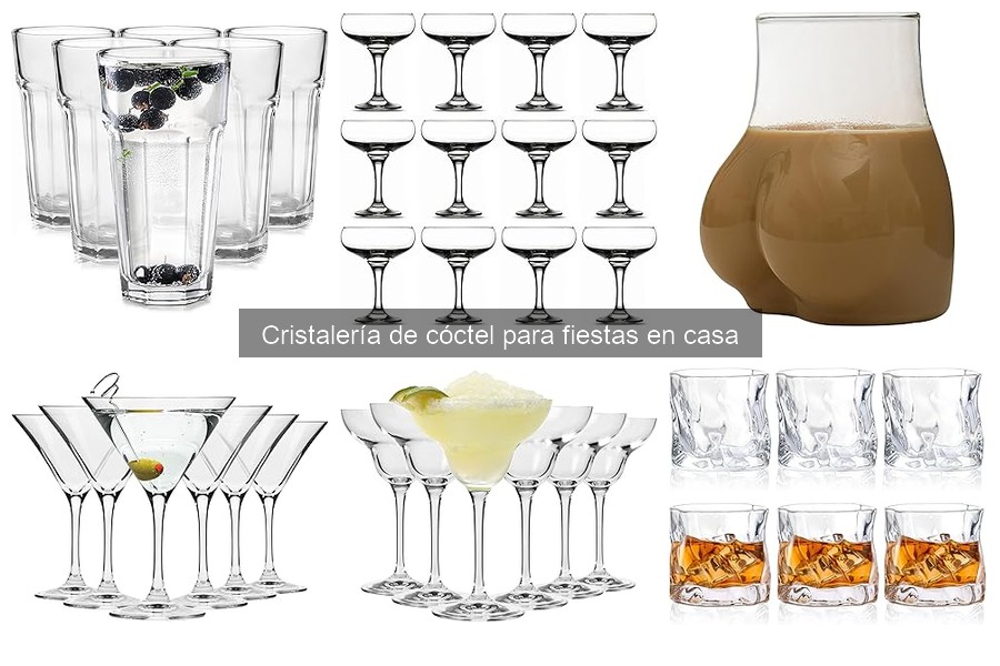 Errores comunes al elegir cristalería para cócteles