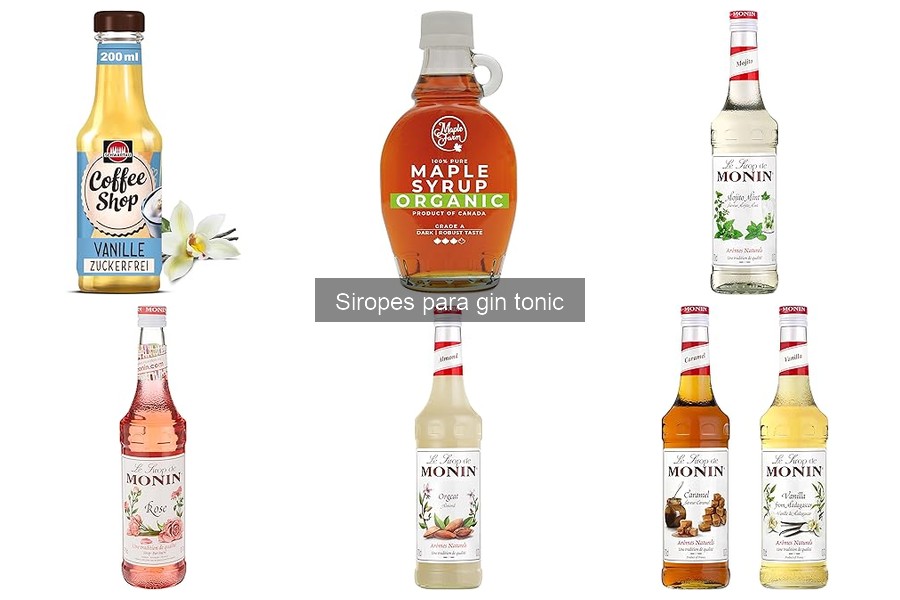Errores comunes al elegir siropes para gin tonic