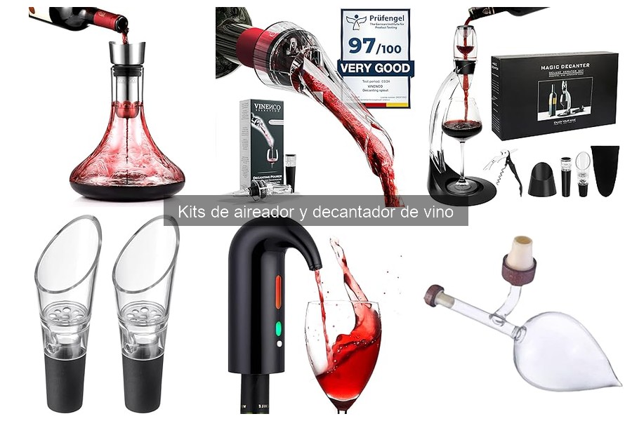 Errores comunes al elegir un kit de aireador y decantador de vino