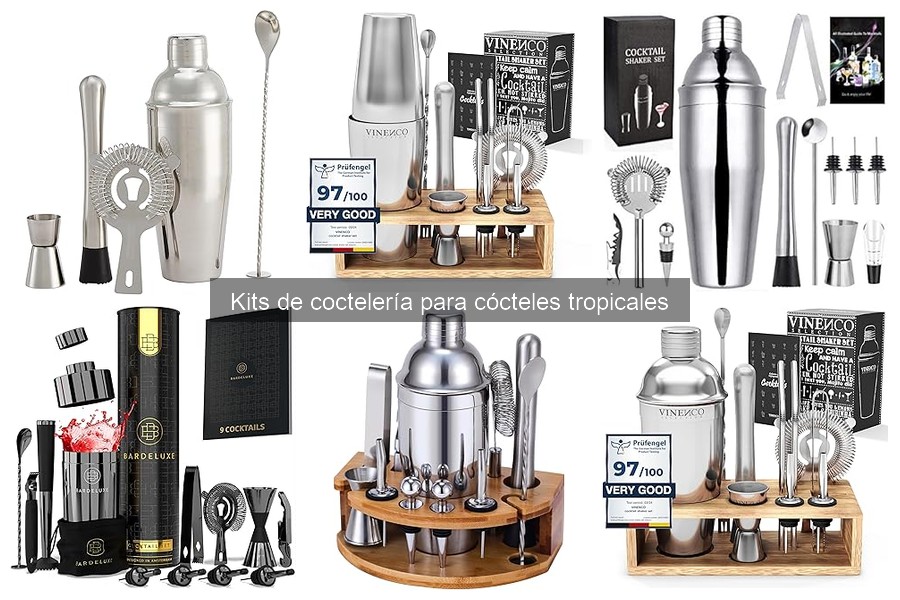 Errores comunes al elegir un kit de coctelería tropical