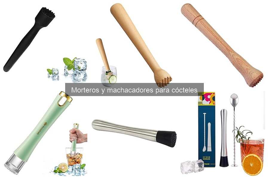 Errores comunes al elegir un mortero para cócteles