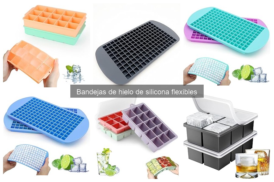 Errores comunes al usar bandejas de hielo de silicona