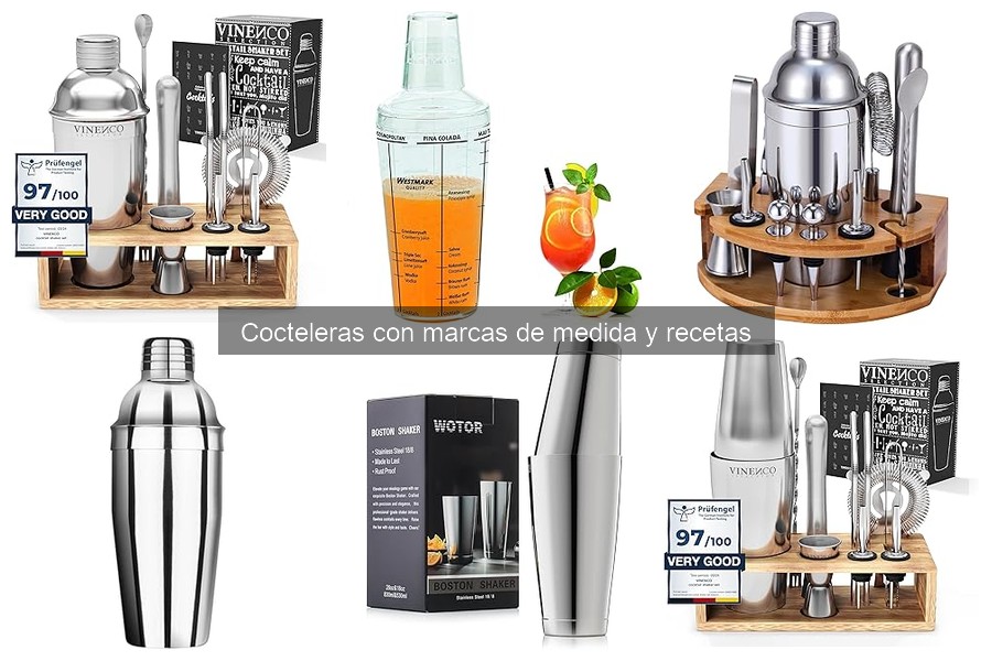 Errores comunes al usar cocteleras con marcas de medida
