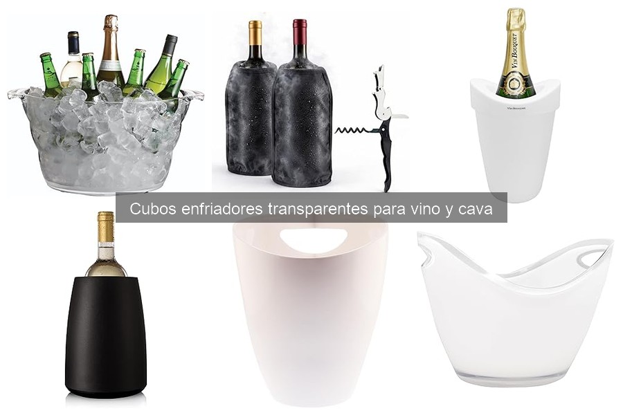 Errores comunes al usar cubos enfriadores de vino y cava