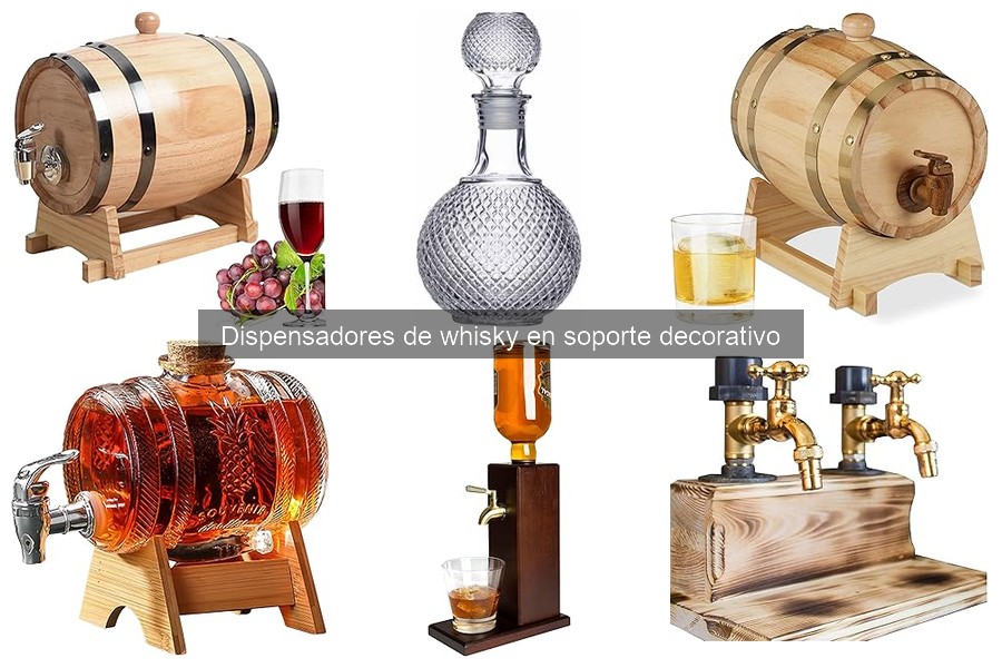 Errores comunes al usar dispensadores de whisky decorativos