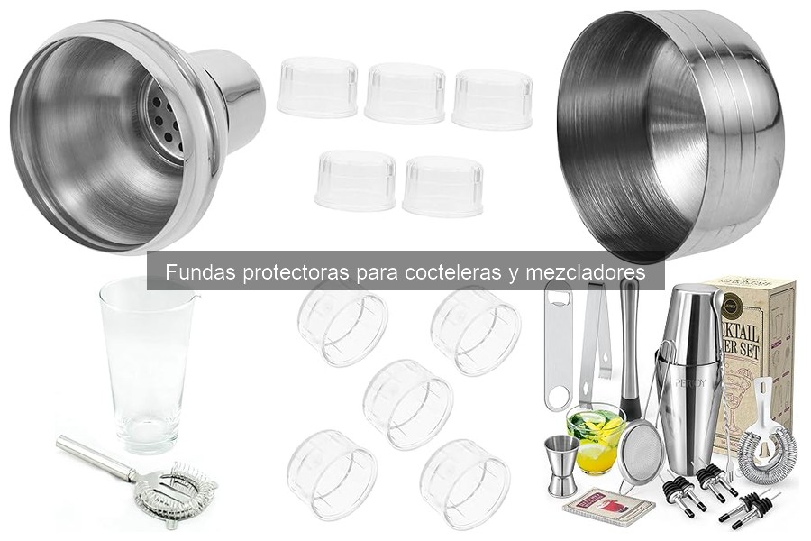 ** Errores comunes al usar fundas para cocteleras y mezcladores