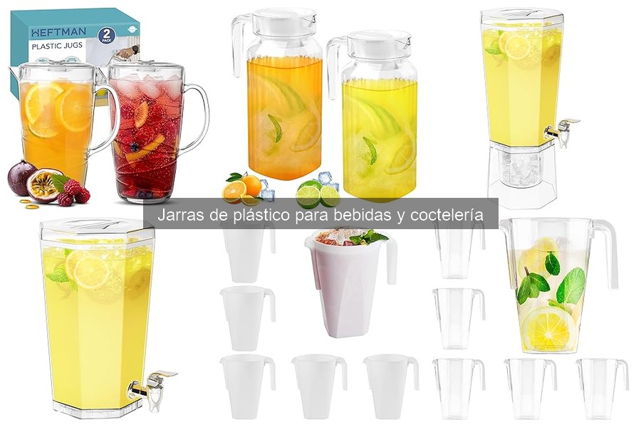 Errores comunes al usar jarras de plástico para cócteles