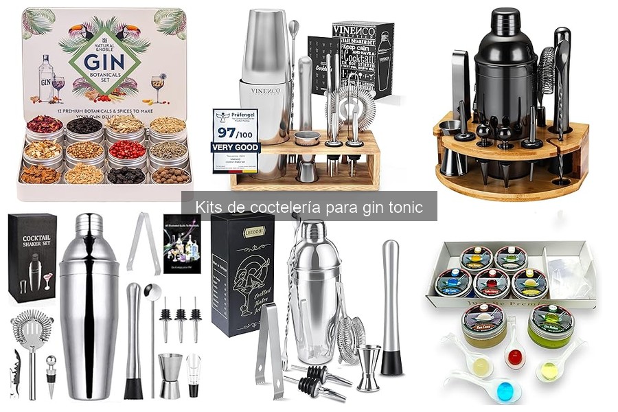 Errores comunes al usar kits de coctelería para gin tonic