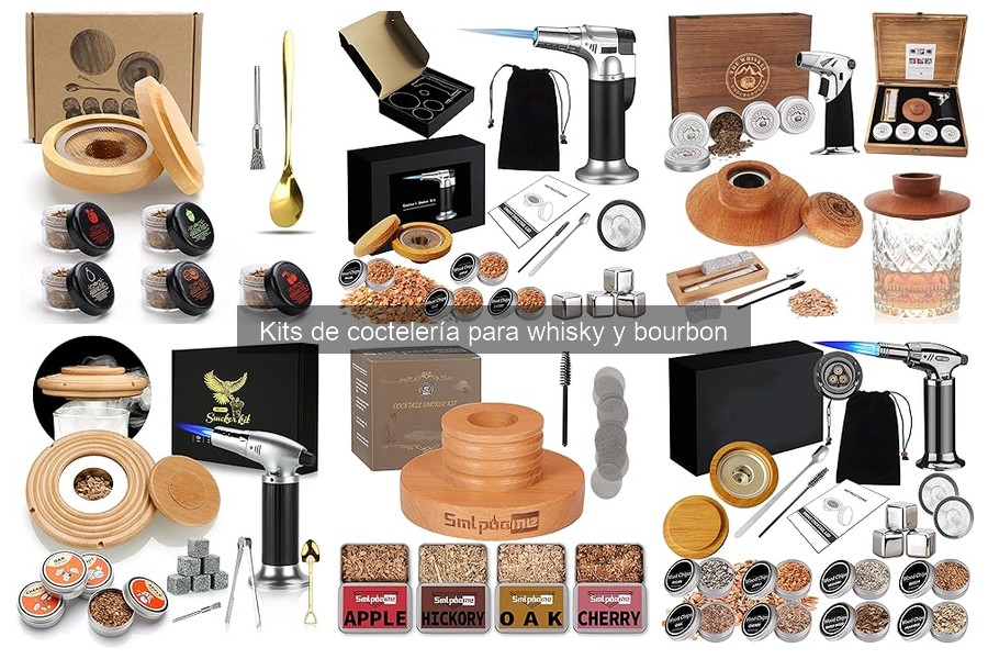 ** Errores comunes al usar kits de coctelería para whisky y bourbon