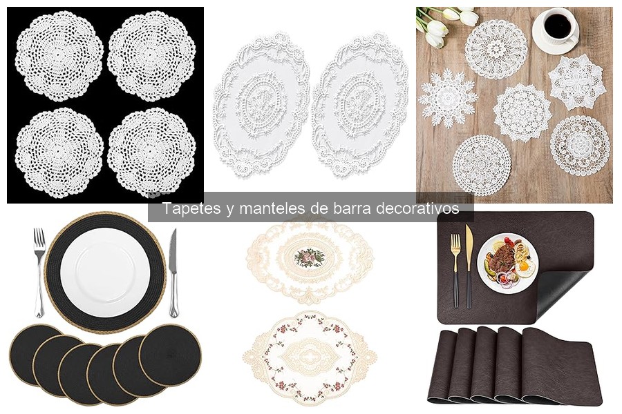 Errores comunes al usar manteles decorativos en la barra