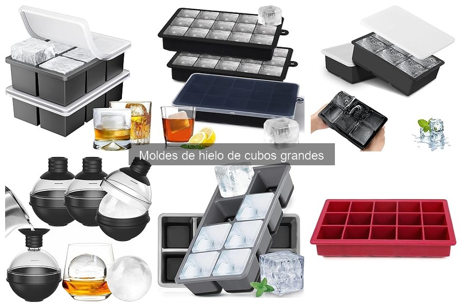 Errores comunes al usar moldes de hielo de cubos grandes