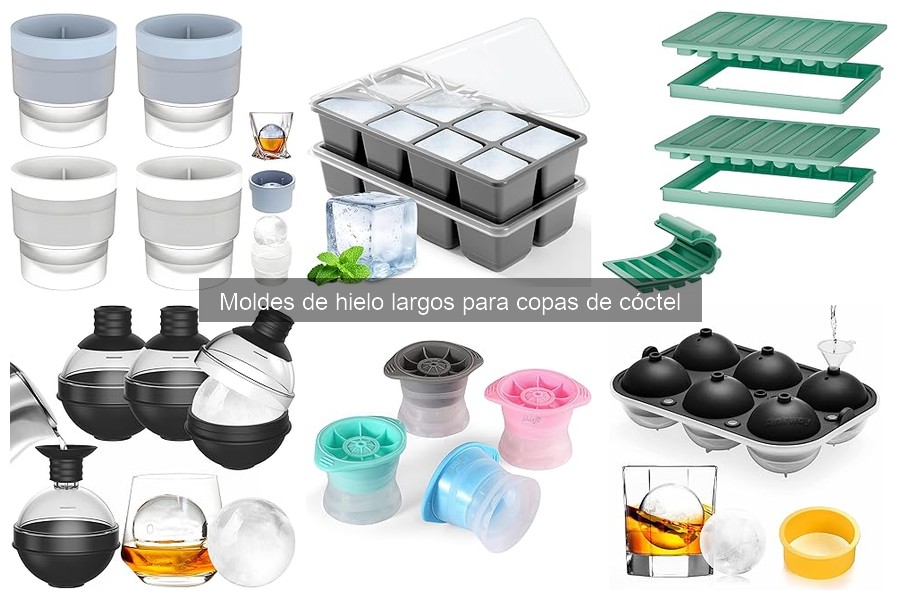 Errores comunes al usar moldes de hielo largos para cócteles
