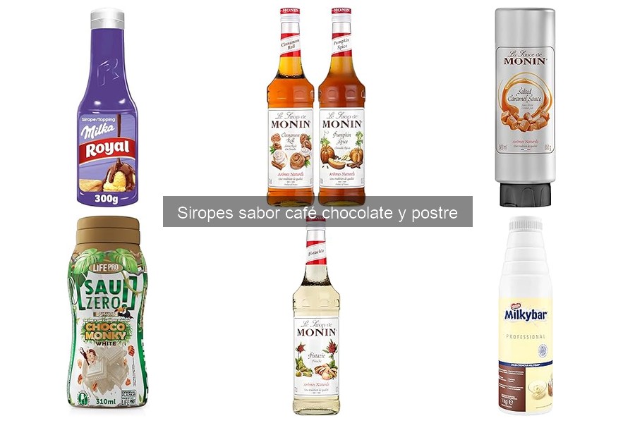 Errores comunes al usar siropes de café, chocolate y postre