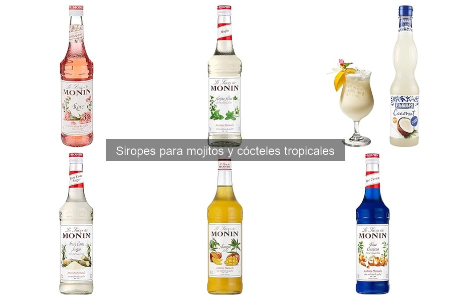 Errores comunes al usar siropes para cócteles tropicales