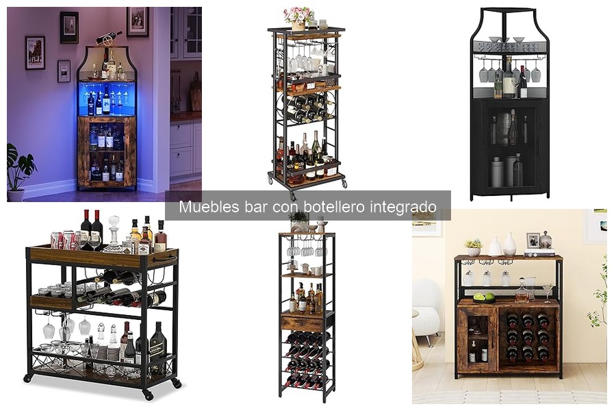 Errores comunes al usar un mueble bar con botellero