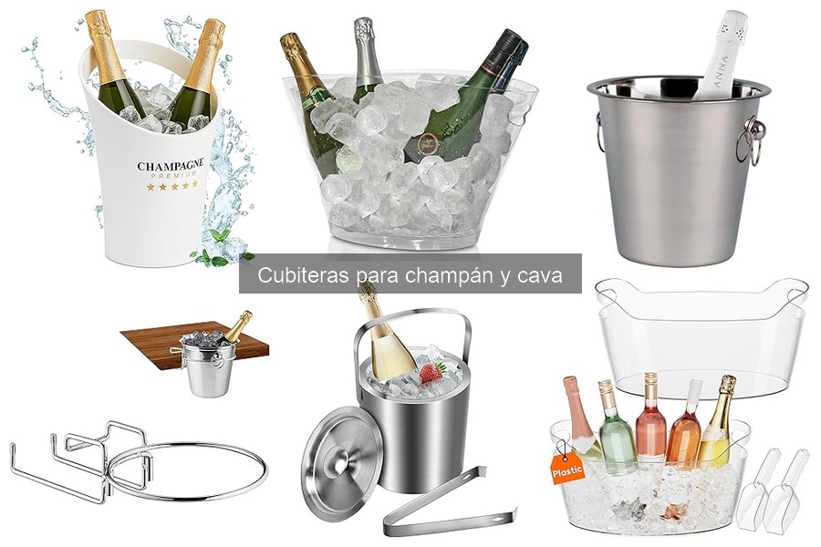 Errores comunes al usar una cubitera para champán y cava