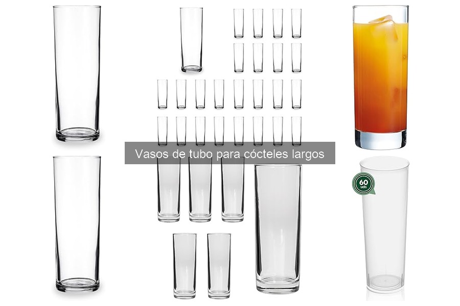 Errores comunes al usar vasos de tubo para cócteles largos