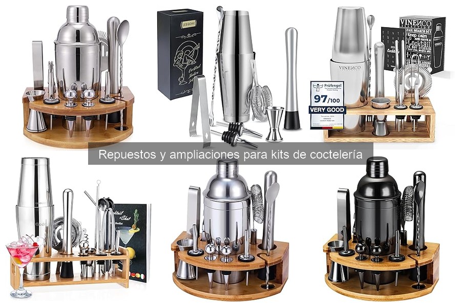 Esenciales Repuestos para tu Kit de Coctelería en Casa
