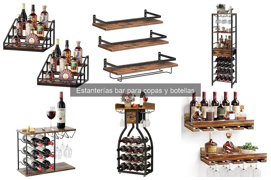 Estanterías Bar para Copas y Botellas: ¿Qué Son y Cómo Usarlas?