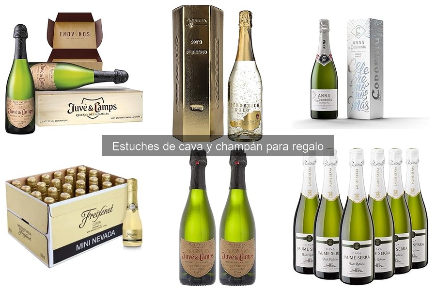 Estuches de cava y champán ideales para cada ocasión especial