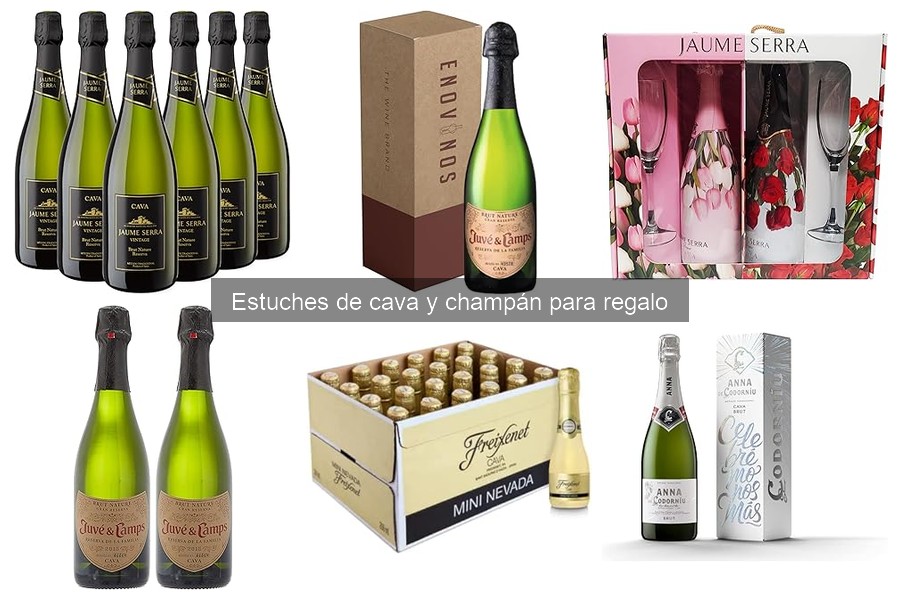 Estuches personalizados para cava y champán: ¡regalos únicos!