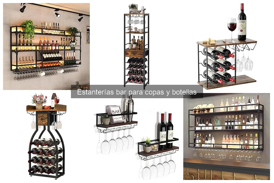 FAQs sobre estanterías bar: Instalación y Uso