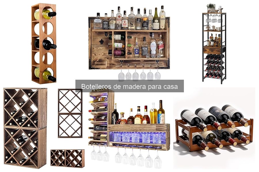 Guía de Compra de Botelleros de Madera para Casa