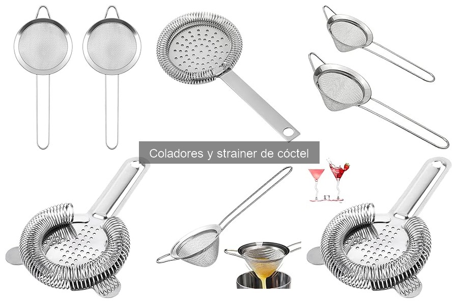 Guía de compra de coladores de cóctel: factores clave