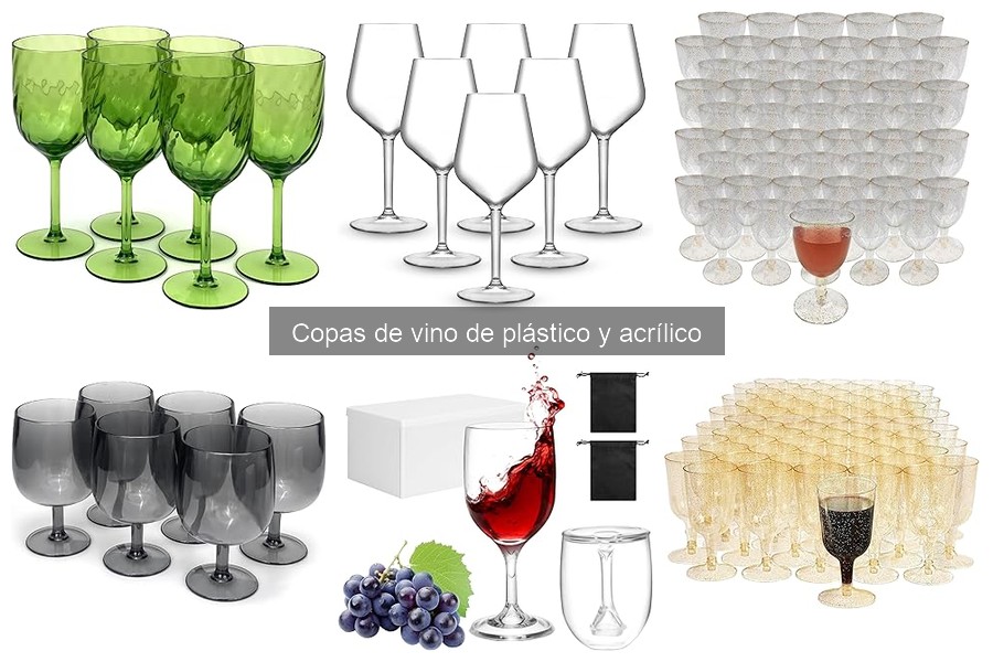 Guía de compra de copas de vino de acrílico para ti