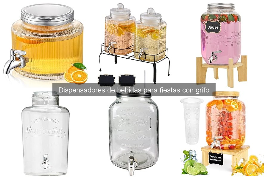 Guía de compra de dispensadores de bebidas con grifo