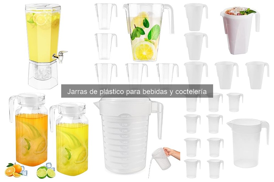 Guía de compra de jarras de plástico para bebidas