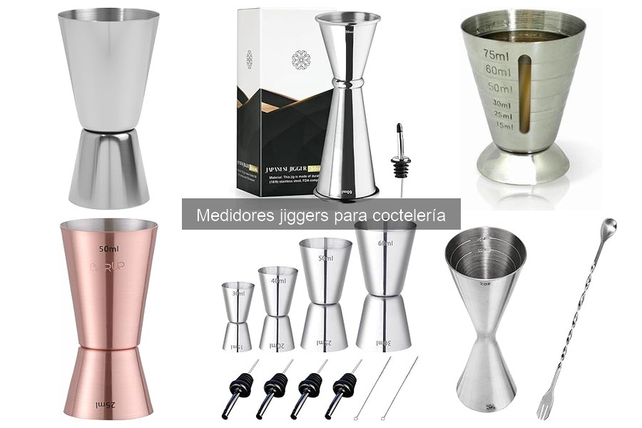 Guía de compra de medidores jigger para coctelería
