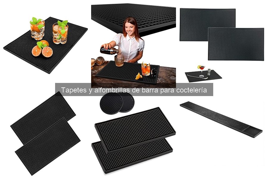 Guía de compra de tapetes y alfombrillas de barra