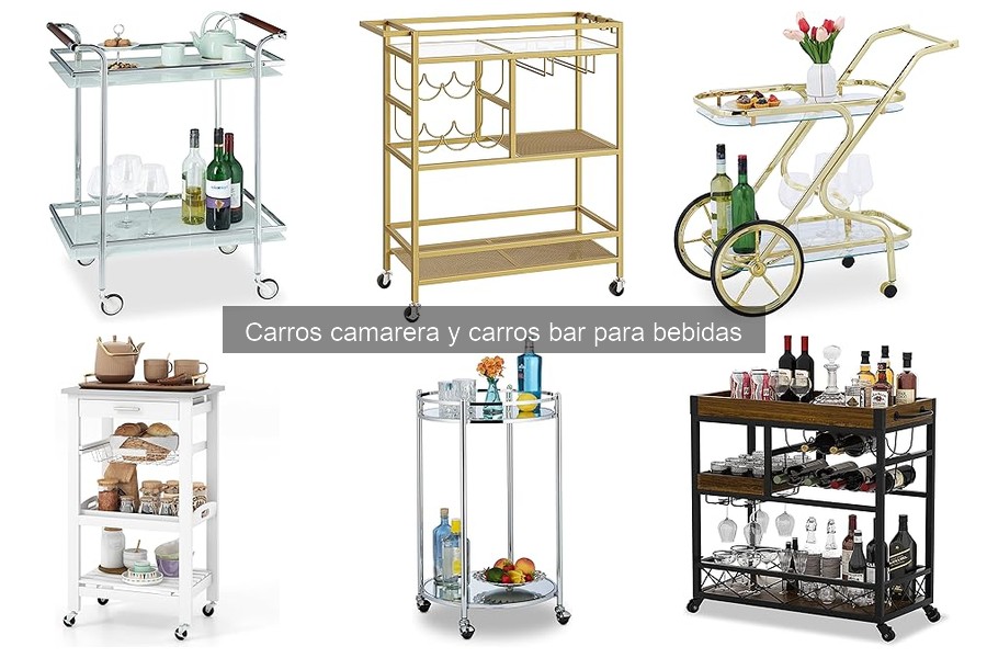 Guía de compra para elegir el mejor carro bar