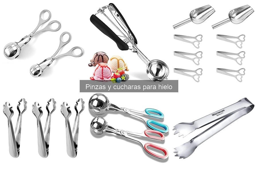 Guía de compra: Pinzas y cucharas para hielo