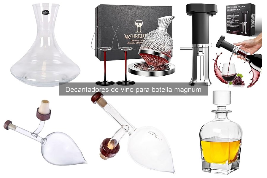 Guía de Mantenimiento para Decantadores de Vino Magnum