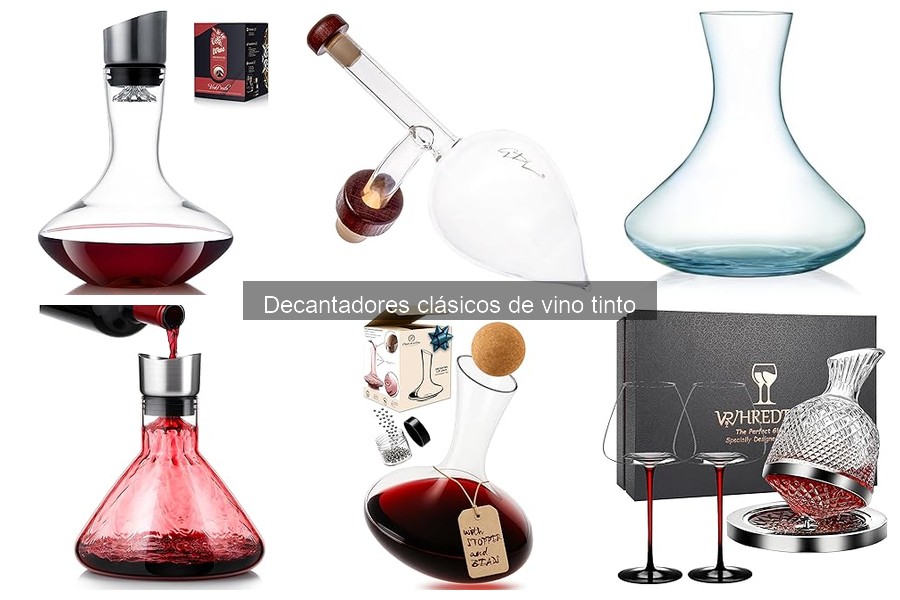 Guía de Mantenimiento y Limpieza de Decantadores de Vino Tinto