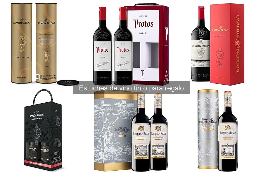 Guía para elegir el estuche de vino tinto ideal