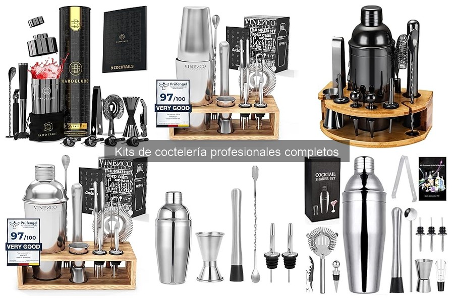 Guía para elegir el mejor kit de coctelería profesional