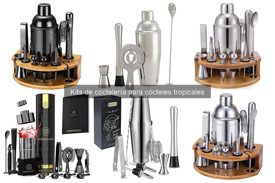 Guía para elegir el mejor kit de coctelería tropical