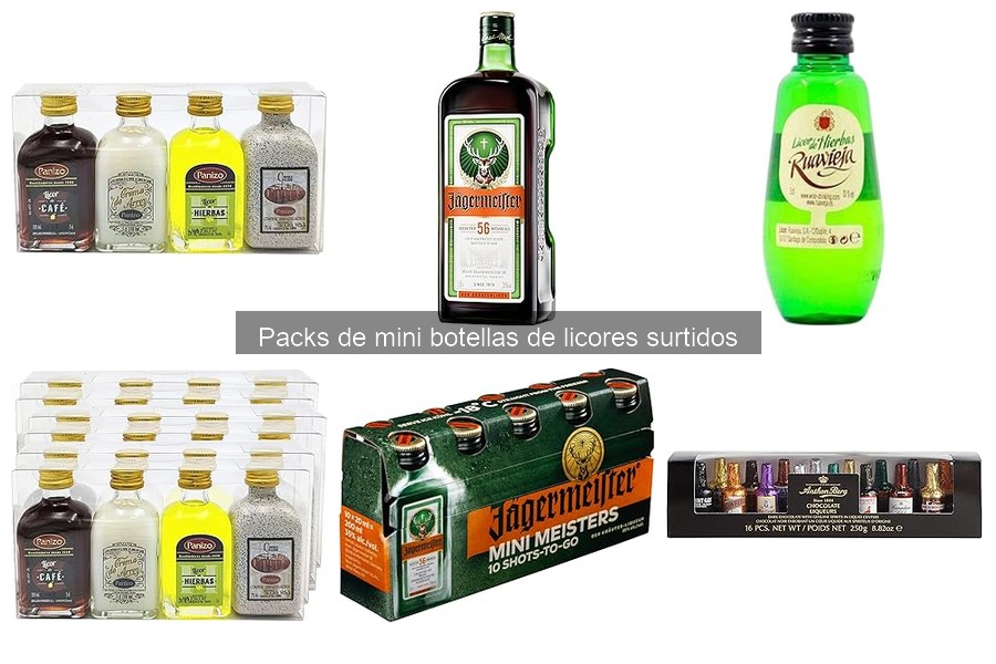 Guía para elegir el mejor pack de mini botellas de licores