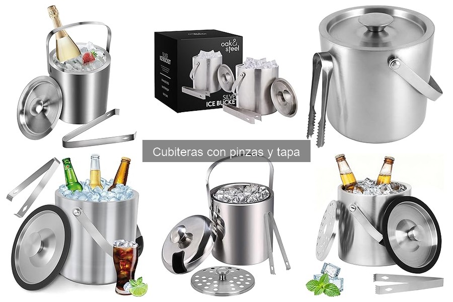 Guía para elegir la mejor cubitera con pinzas y tapa