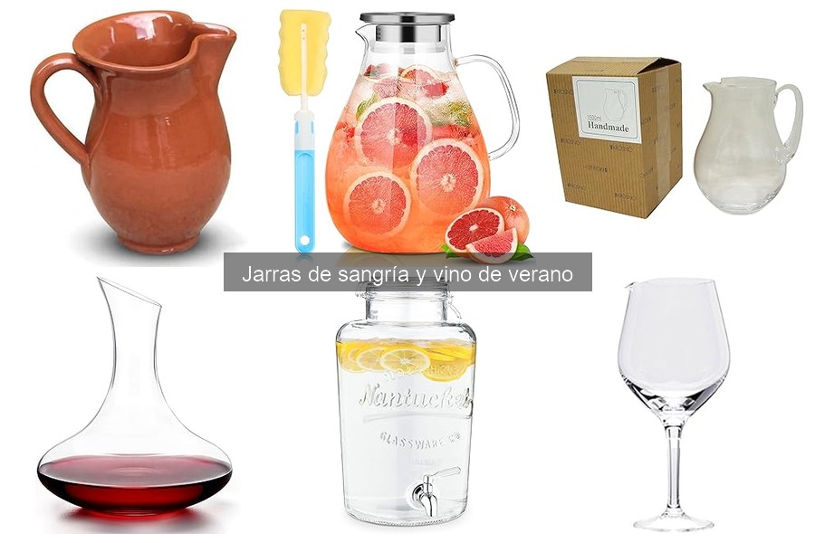 Guía para elegir la mejor jarra de sangría en verano
