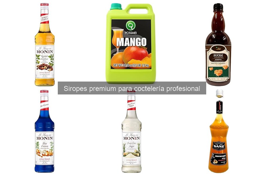 Guía para Elegir Siropes Premium según el Tipo de Cóctel