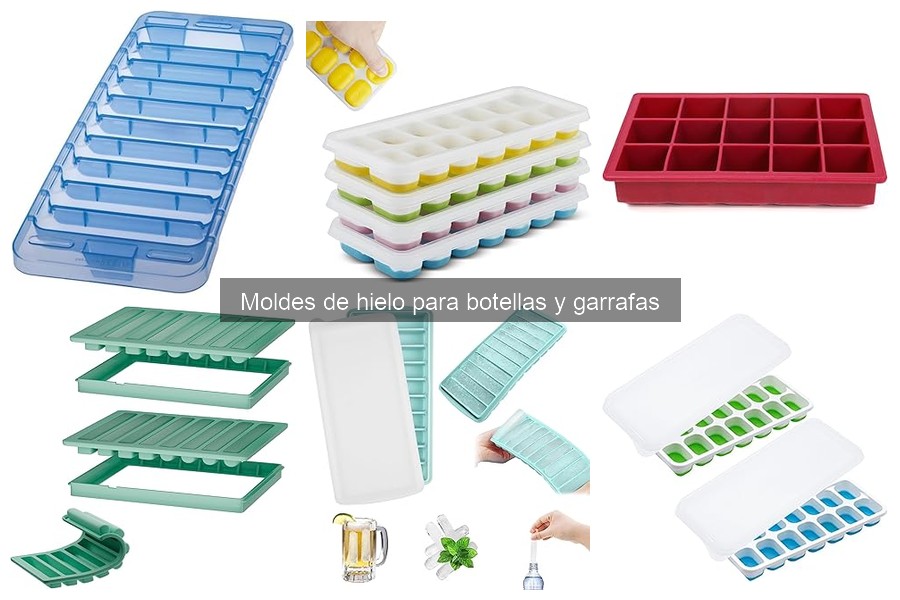 Guía para elegir un molde de hielo para botellas