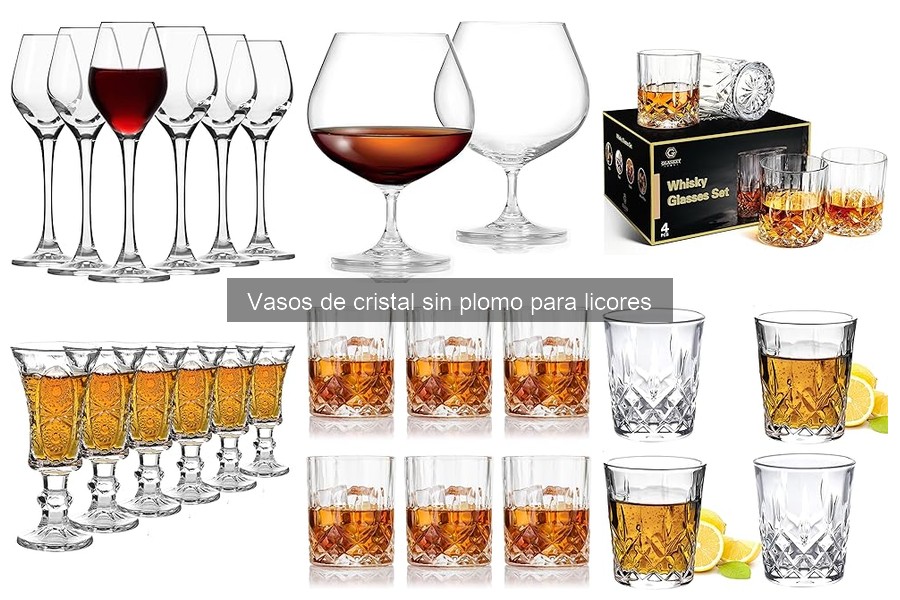 Guía para elegir vasos de cristal sin plomo para licores