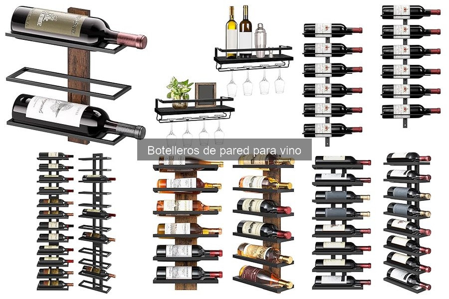 Guía para Instalar un Botellero de Pared para Vino