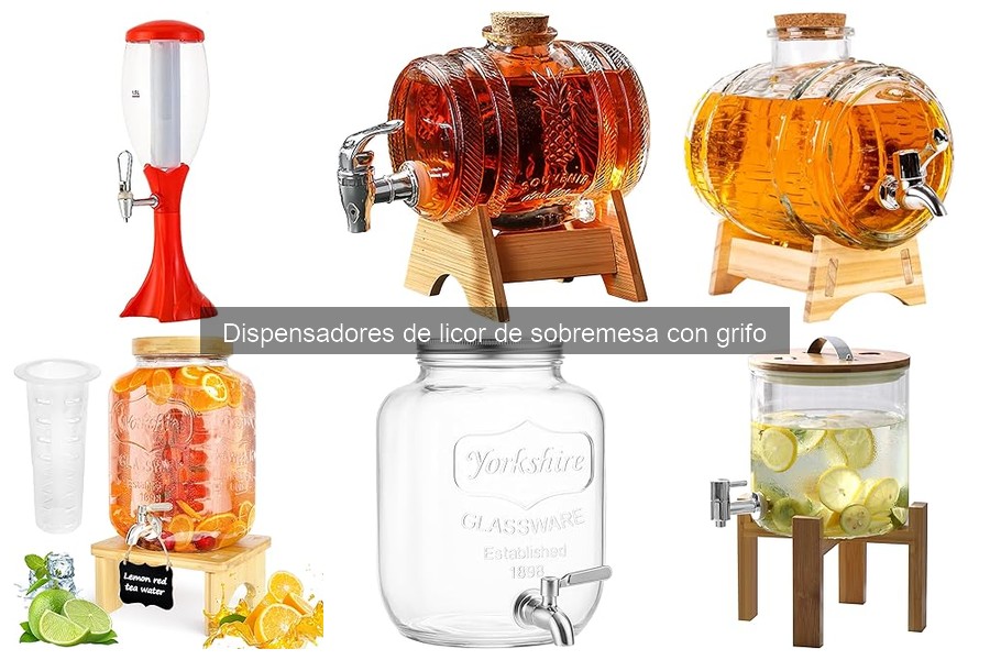 Guía para instalar un dispensador de licor de sobremesa